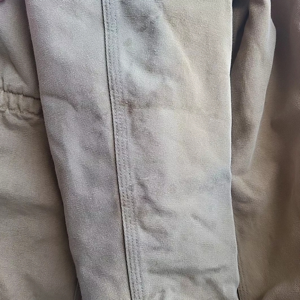 Vintage Carhartt Chore Jacket Men Large Blanket Lined Barn Work Duck Canvas - Picture 15 of 16